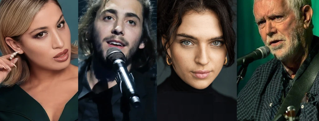 La Zarra; Salvador Sobral; Mae Muller; Charlie McGettigan.